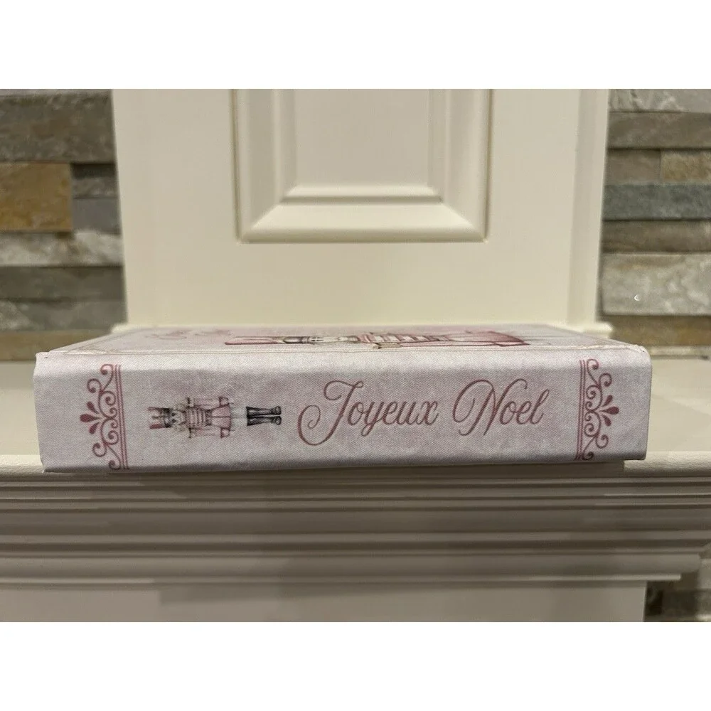 Ashland Frosted Fairytale Joyeux Noel Nutcracker Christmas Decorative Box Book